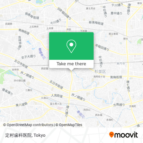 定村歯科医院 map