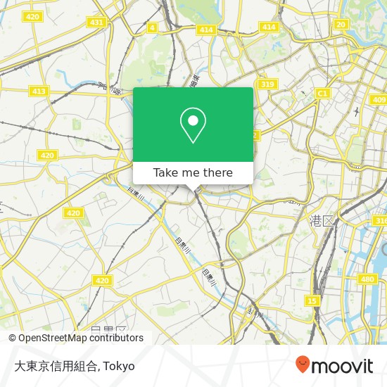 大東京信用組合 map