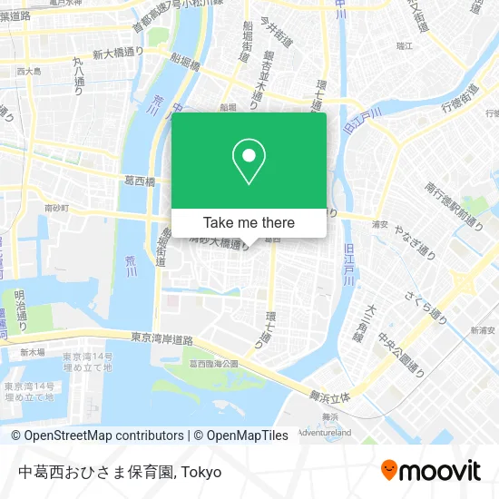 中葛西おひさま保育園 map