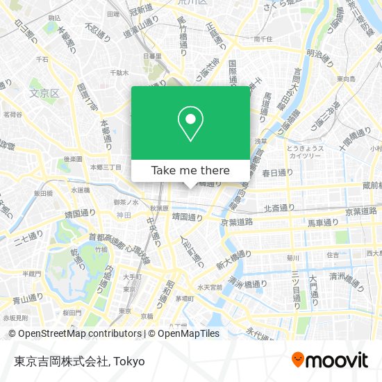 東京吉岡株式会社 map