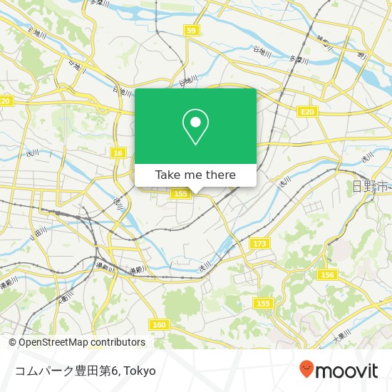 コムパーク豊田第6 map