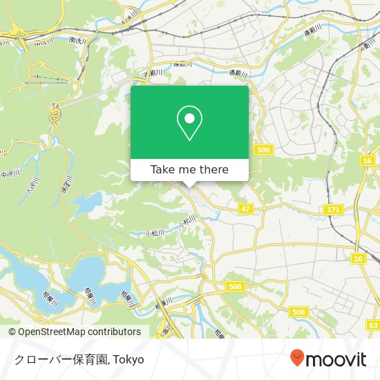 クローバー保育園 map