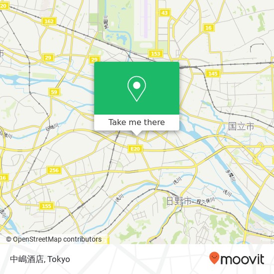 中嶋酒店 map