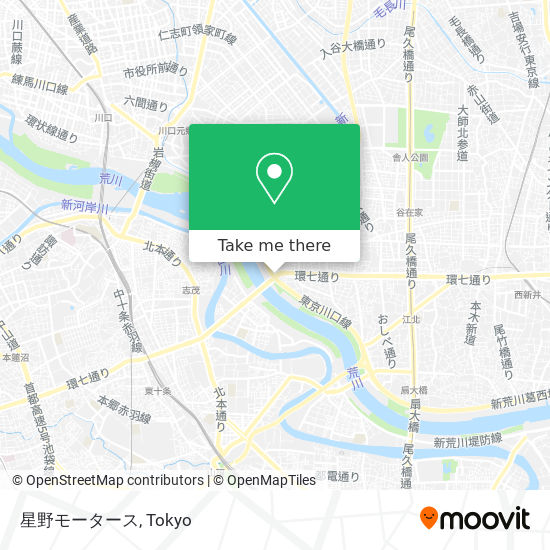 星野モータース map