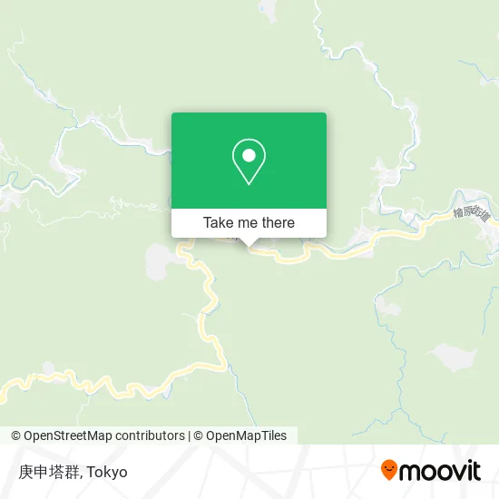 庚申塔群 map