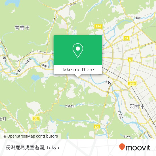 長淵鹿島児童遊園 map