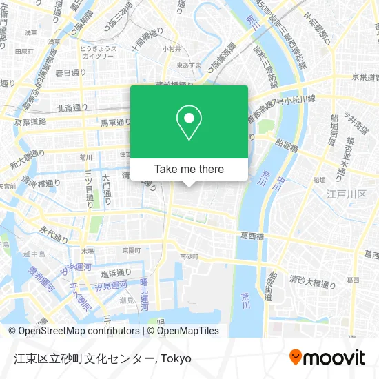 江東区立砂町文化センター map