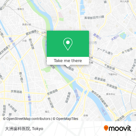 大洲歯科医院 map