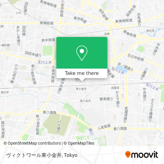 ヴィクトワール東小金井 map