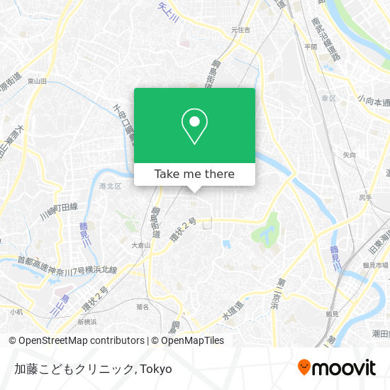 加藤こどもクリニック map