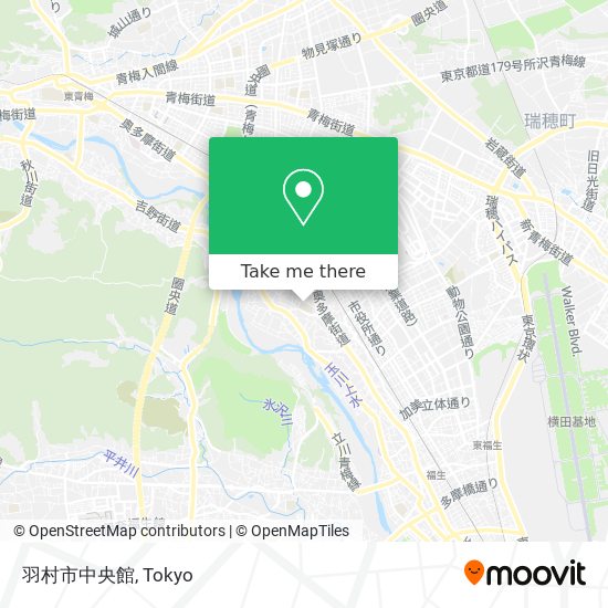 羽村市中央館 map