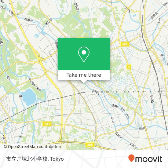 市立戸塚北小学校 map
