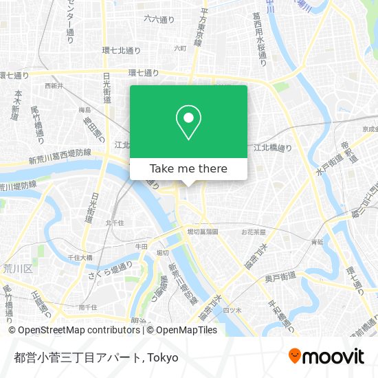 都営小菅三丁目アパート map