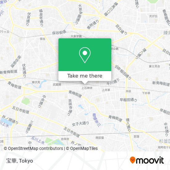 宝華 map