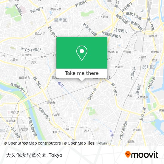 大久保坂児童公園 map