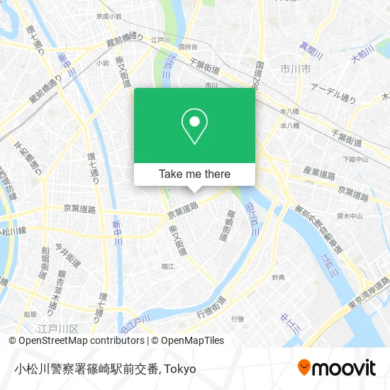小松川警察署篠崎駅前交番 map