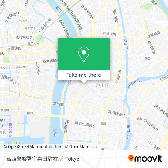葛西警察署宇喜田駐在所 map
