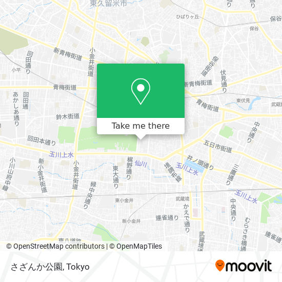 さざんか公園 map