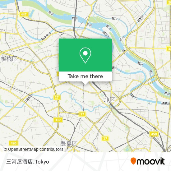 三河屋酒店 map
