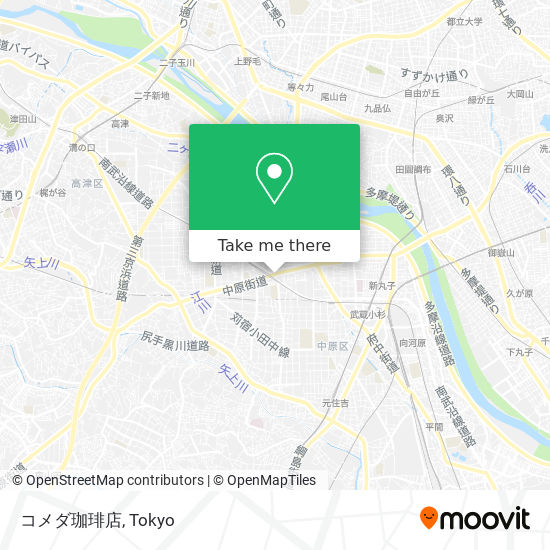 コメダ珈琲店 map