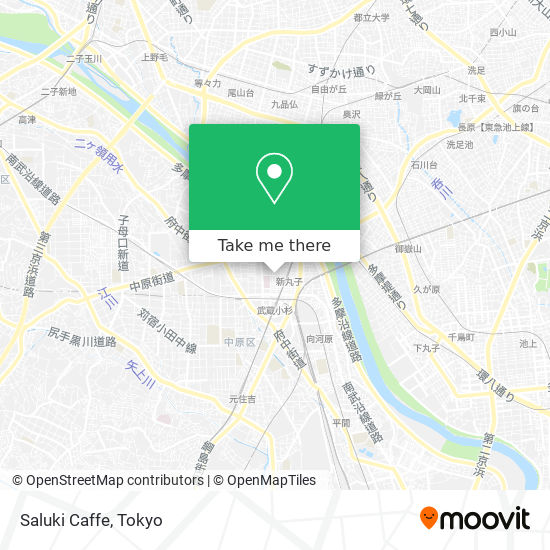 Saluki Caffe map