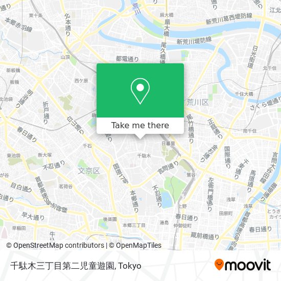 千駄木三丁目第二児童遊園 map