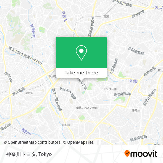 神奈川トヨタ map