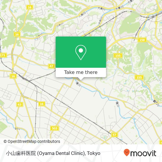 小山歯科医院 (Oyama Dental Clinic) map