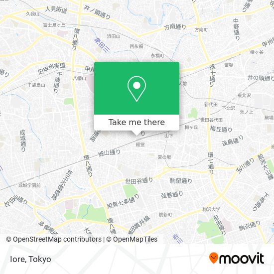How To Get To Iore In 世田谷区 By Bus Or Metro How To Get To Iore In 世田谷区 By Bus Or Metro
