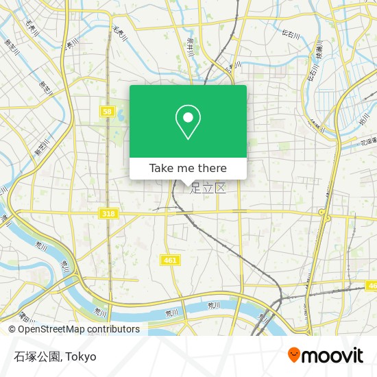 石塚公園 map