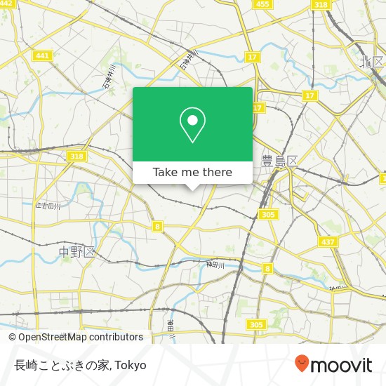 長崎ことぶきの家 map