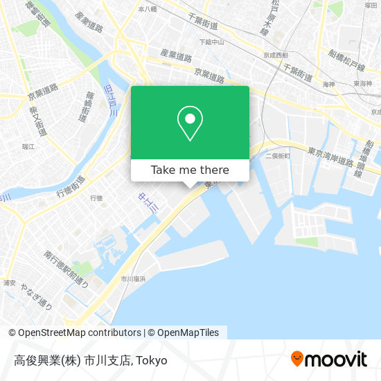 高俊興業(株) 市川支店 map
