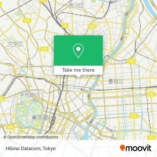 Hibino Datacom map