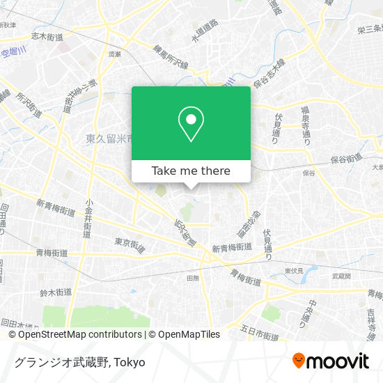 グランジオ武蔵野 map