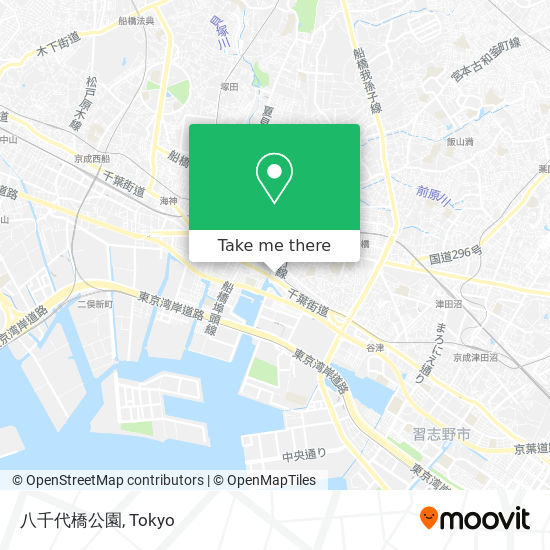 八千代橋公園 map