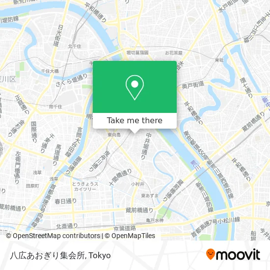 Yahiro Aogiri Community Center map