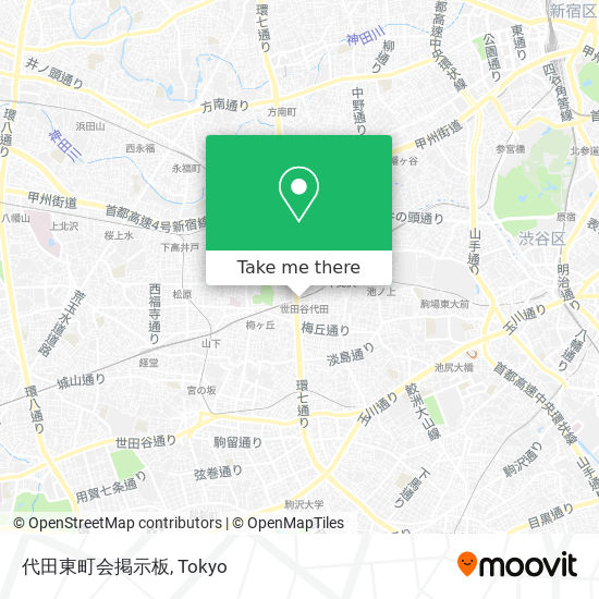 代田東町会掲示板 map