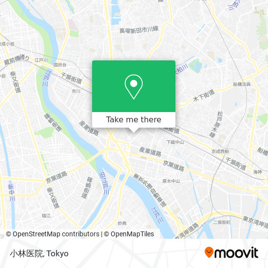 小林医院 map