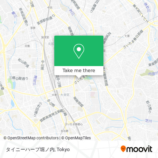 タイニーハープ堀ノ内 map