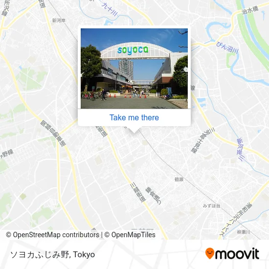 ソヨカふじみ野 map
