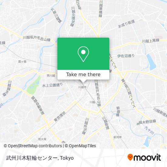 武州川木駐輪センター map