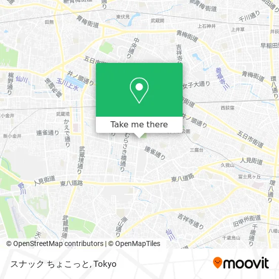 スナック ちょこっと map