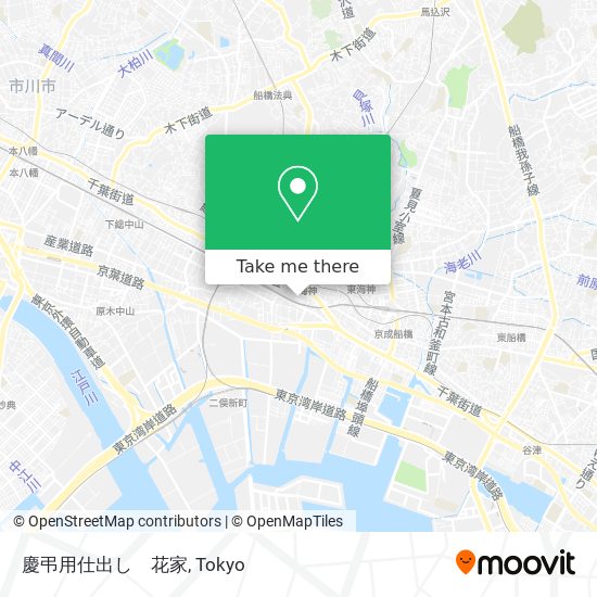 慶弔用仕出し　花家 map