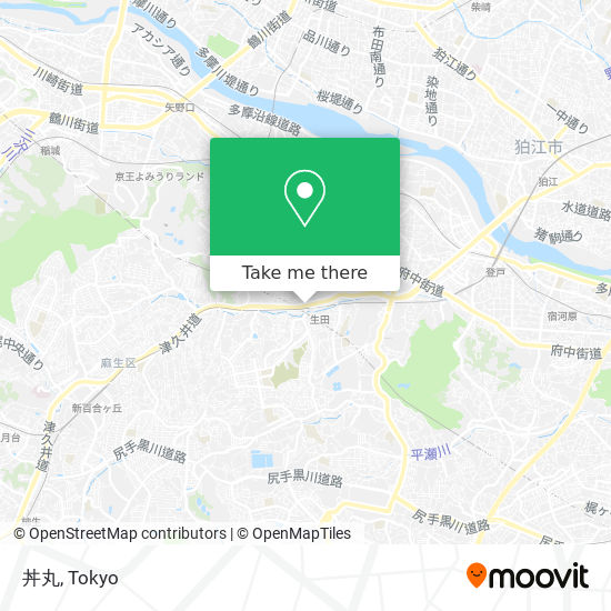 丼丸 map