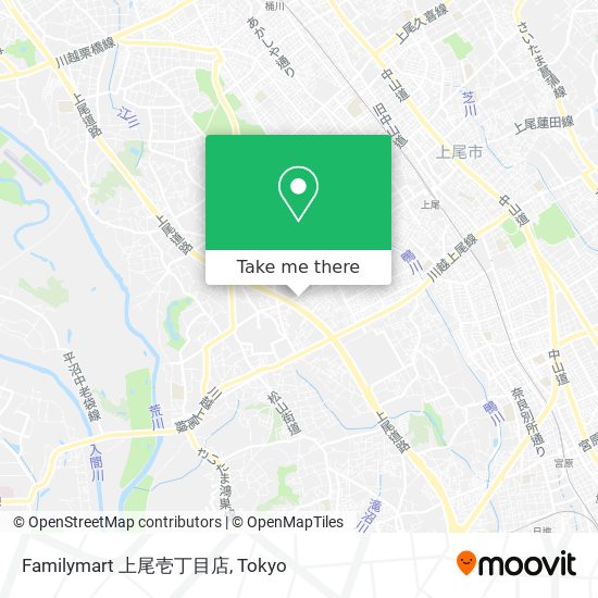 Familymart 上尾壱丁目店 map