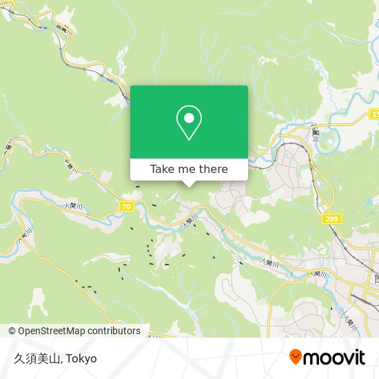 久須美山 map