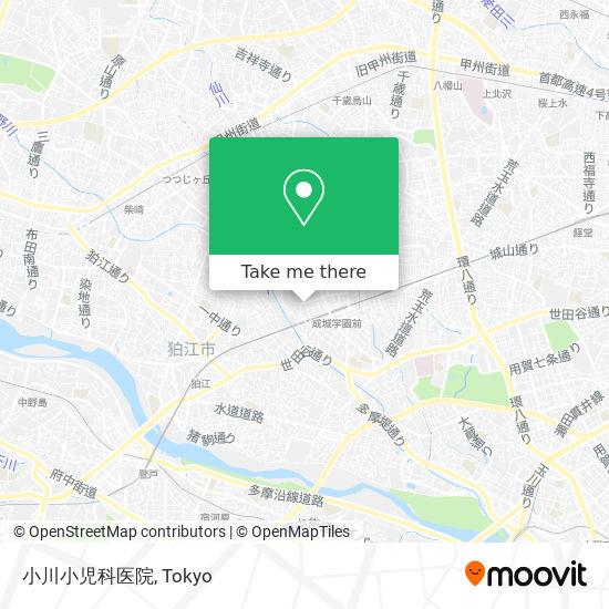 小川小児科医院 map