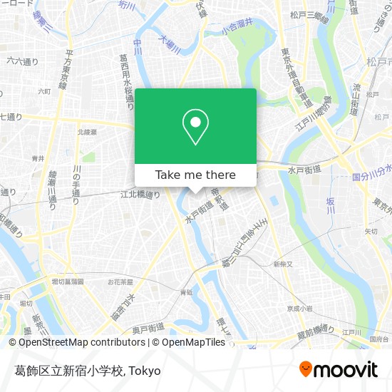 葛飾区立新宿小学校 map