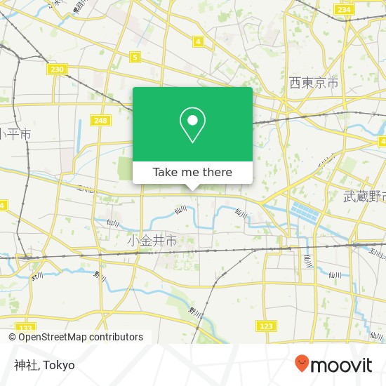 神社 map