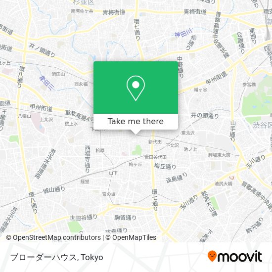 ブローダーハウス map